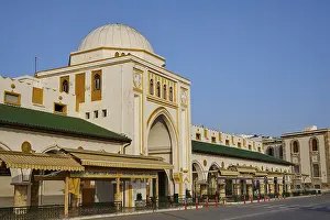 Market Hall, Nea Agora, Historic building with a large dome
