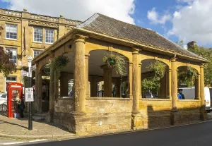 The Market House historic build in town centre