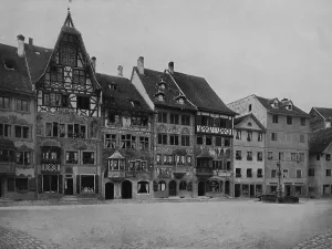 Market place of Stein am Rhein