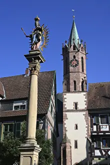 Market square in Ladenburg