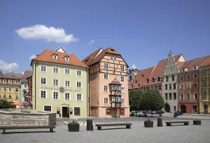 Market square and Spalicek, Egerer Stoeckl