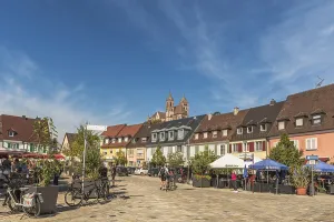Market square and St Stephen's Minster (St Stephansmunster)