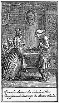 Marriage proposal of an old teacher