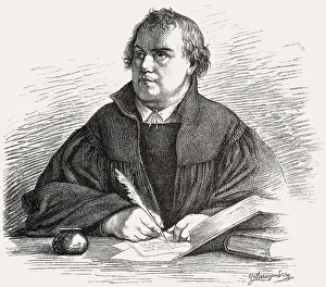 Martin Luther, 1483-1546-theologian reformer