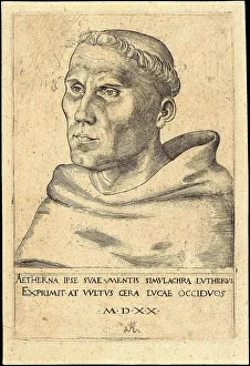 Martin Luther as an Augustinian monk