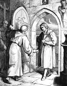 Martin Luther enters the monastery of the Augustinian hermits in 1505