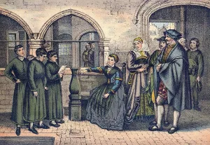 Martin Luther as a Kurrende Singer or Kurrendesaenger