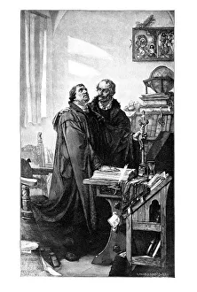 Martin Luther and Philipp Melanchthon