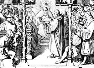 Martin Luther, Presentation of the Augsburg Confession in the Bishop's Seat