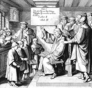 Martin Luther sees the improvement of school lessons
