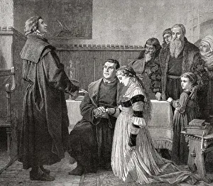 Martin Luther's marriage with Katharina von Bora