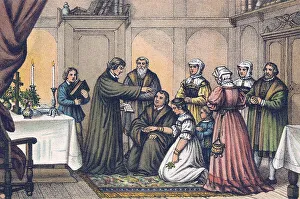 Martin Luther's marriage with Katharina von Bora