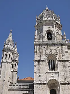 The marvellous architecture of the historic Belem Cathedral in Lisbon