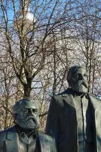 Marx Engels Monument, Berlin, Germany