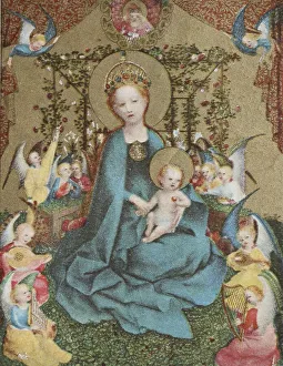 Mary with the Child Jesus, Communion picture