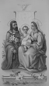Mary, Joseph and the Child Jesus