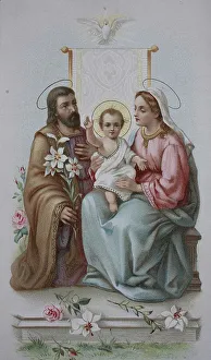 Mary, Joseph and the Child Jesus
