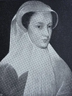 Mary, over Scotland, after the painting Wdsor Castle Gallery
