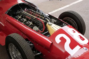 Maserati 250F with open engine