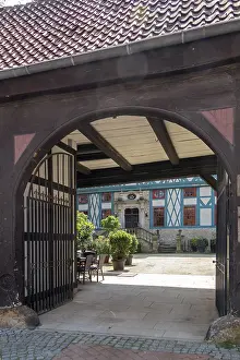 Masonic Lodge, half-timbered house