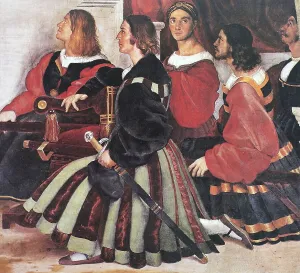 The Mass of Bolsena (detail), 1512