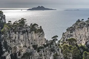 Massif des Calanques, limestone cliffs
