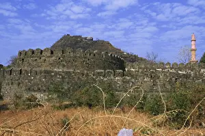 Massive fortification & Chand Minar