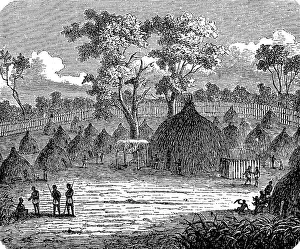 Massumba, residence of the King of Urua