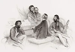 A matinee at Liszt's, 1846