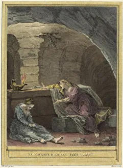 The Matron of Ephesus, a verse narrative by the French poet Jean de La Fontaine