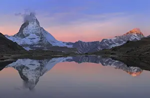 Matterhorn reflected in the Riffelsee