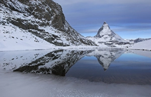 Matterhorn reflected in the Riffelsee
