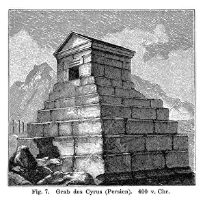 Mausoleum of Cyrus, Persia, 400 BC