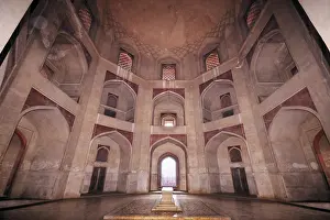 Mausoleum inside Humayun tomb, Delhi, India