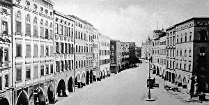 Max-Joseph-Platz square, 1905, Rosenheim