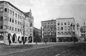 Max-Josephs-Platz, 1907, Rosenheim