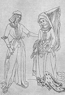 Maximilian and his bride Mary of Burgundy