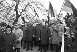 May Day demonstrations of the German Trade Union Confederation (DGB)