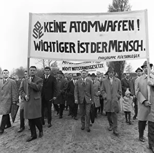 May Day demonstrations of the German Trade Union Federation (DGB)