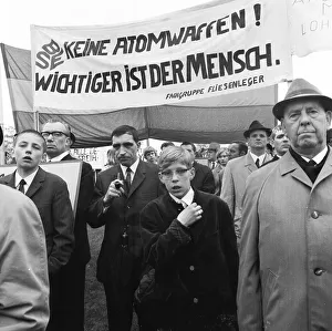 May Day demonstrations of the German Trade Union Federation (DGB)