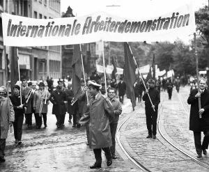 May Day demonstrations of the German Trade Union Federation (DGB)
