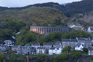 McCaigs Tower at dusk, Oban, West Highlands