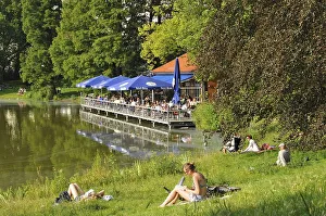 Meadow, Boathouse Stella, Lietzensee