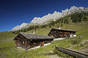 Meadows around the Arthurhaus chalet in Muehlbach