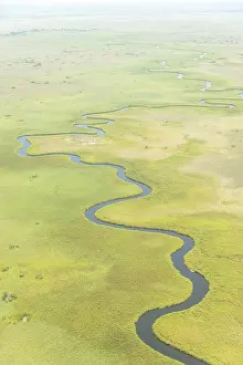 Meandering River, Okavango Delta, Botswana