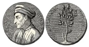 Medal of Cosimo the Elder also known as Cosimo de Medici