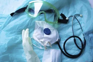 Medical supplies including goggles