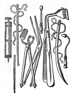 Medicine, Anatomy, Surgical Instruments for Use in Military Surgery