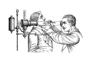 Medicine, Use of the laryngoscope