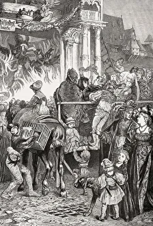 A medieval mystery play, Germany